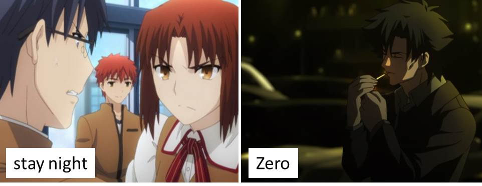 Fate/Zeroの感想の図