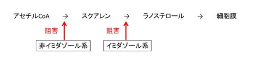 イミダゾール系の図